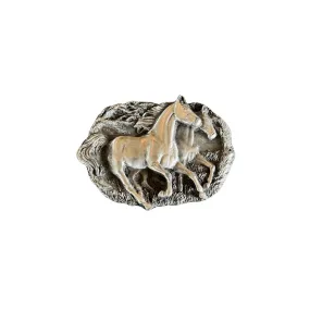 Galloping Horses Buckle