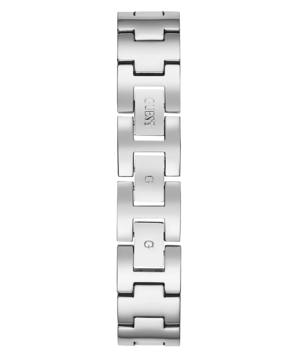 GUESS Ladies Silver Tone Analog Watch