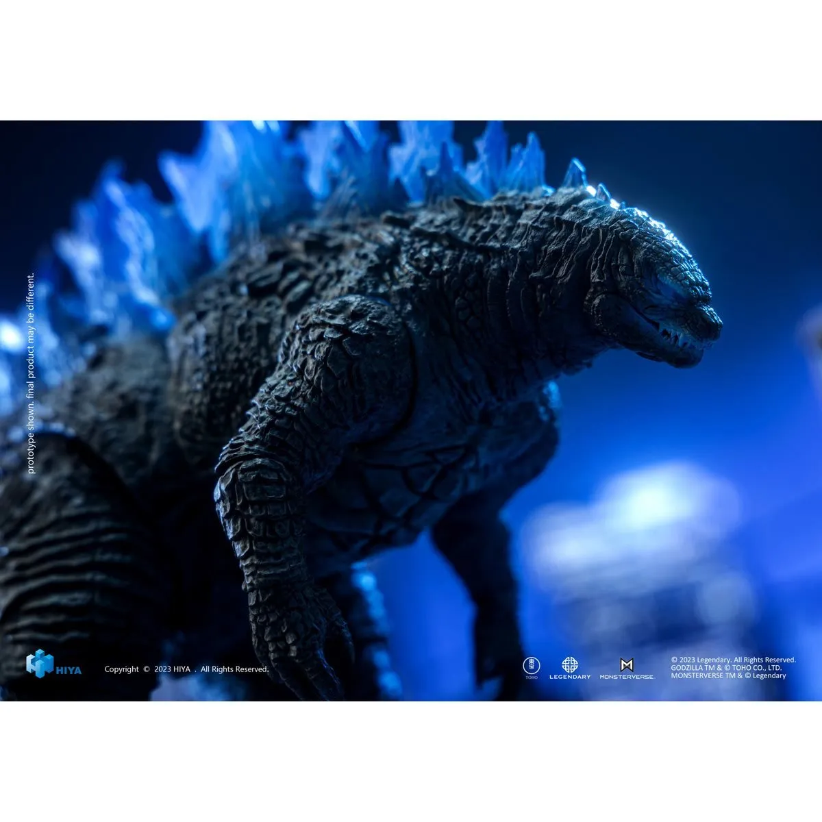 Hiya Toys Exquisite Basic Series Godzilla vs. Kong Heat Ray Godzilla (Translucent Version)