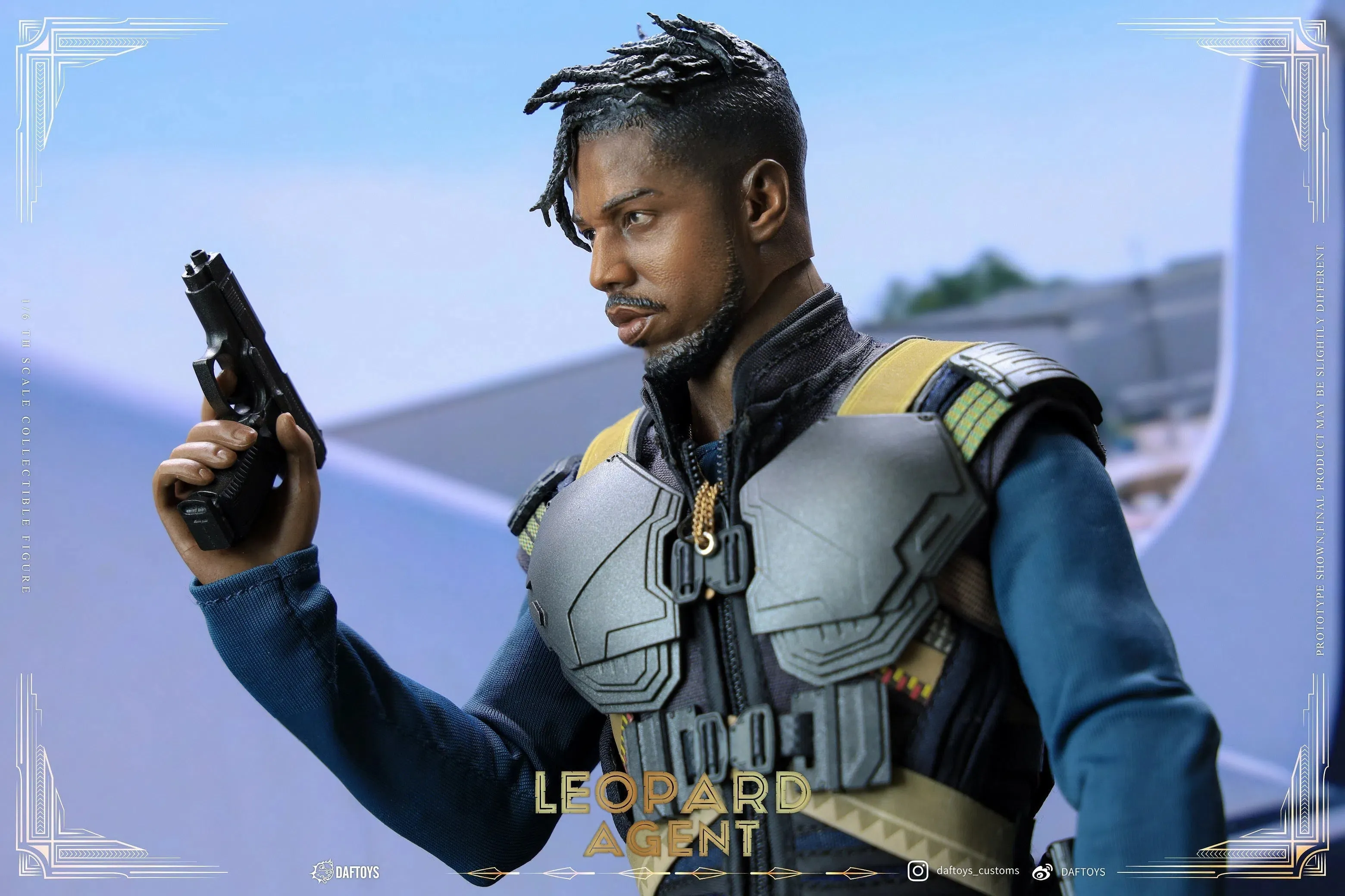 Leopard Agent: F018: Daftoys Figure