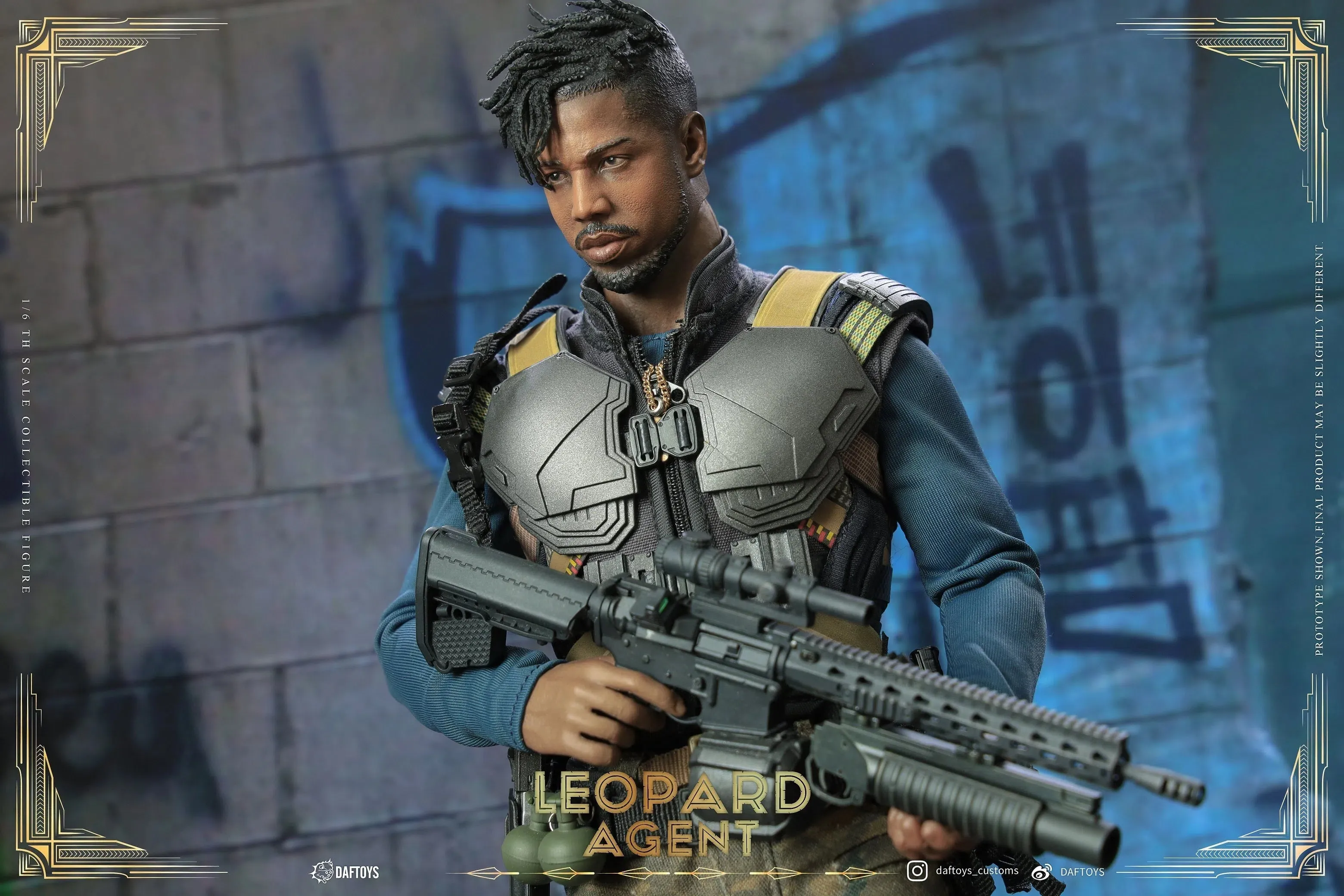 Leopard Agent: F018: Daftoys Figure