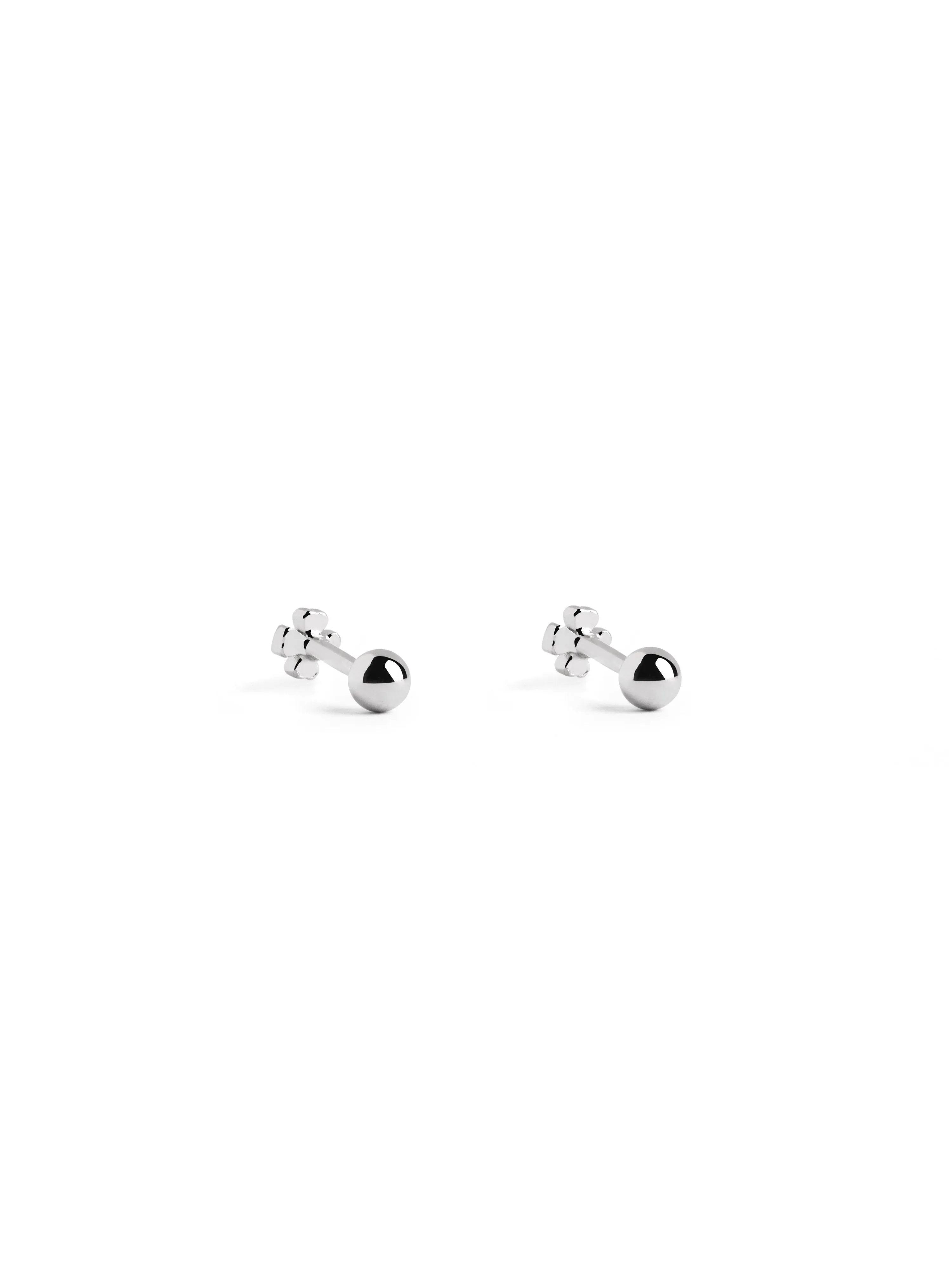 Lucky Kids Silver Earrings