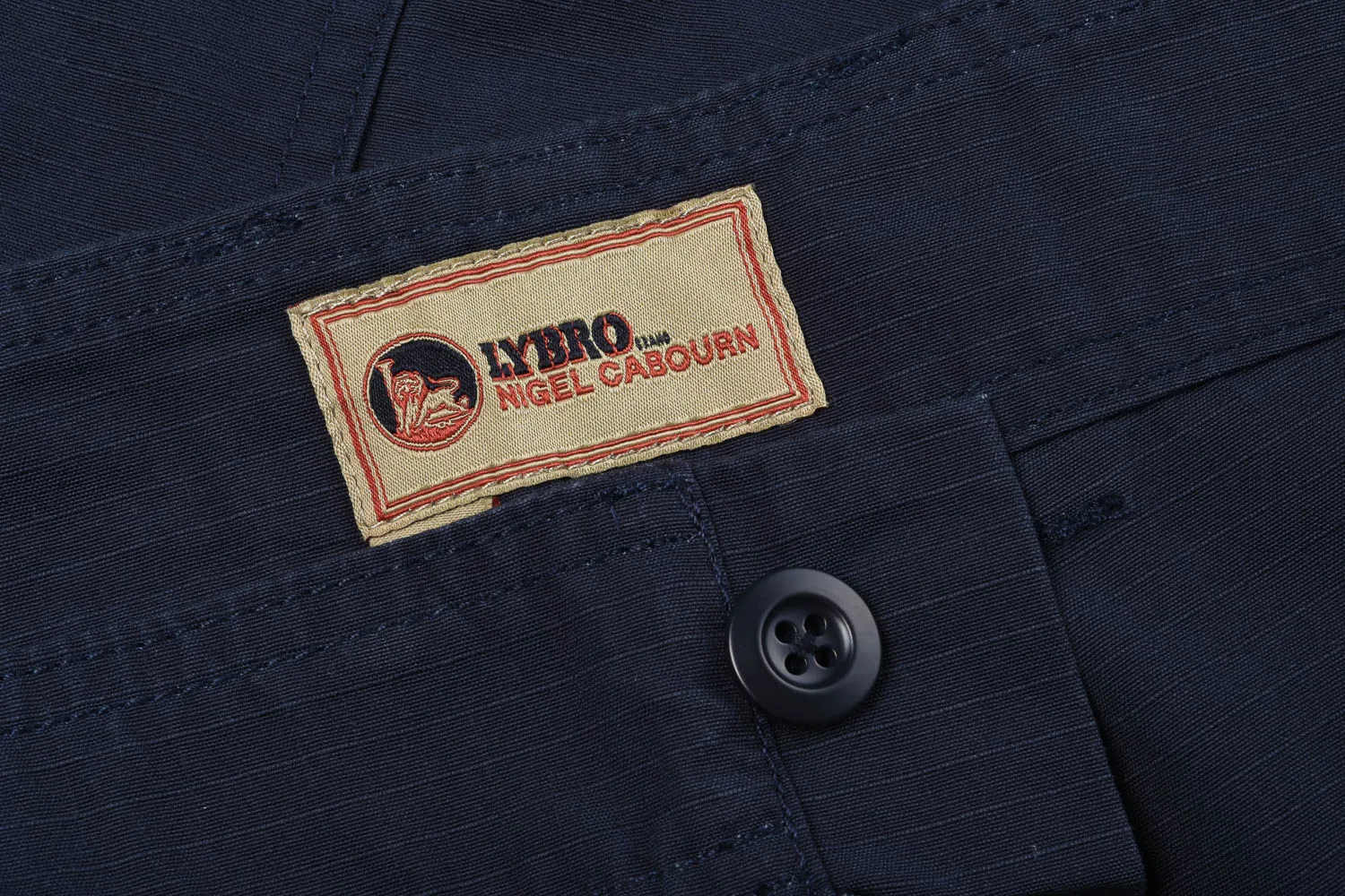 NIGEL CABOURN P-55 DUTCH CO RIPSTOP PANTS - DARK NAVY