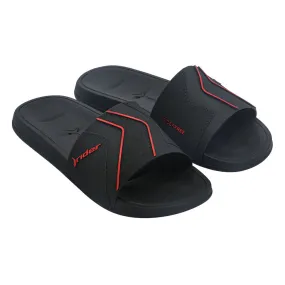 Sandalia Rider para Hombre Free Slide Ad Negro/Rojo