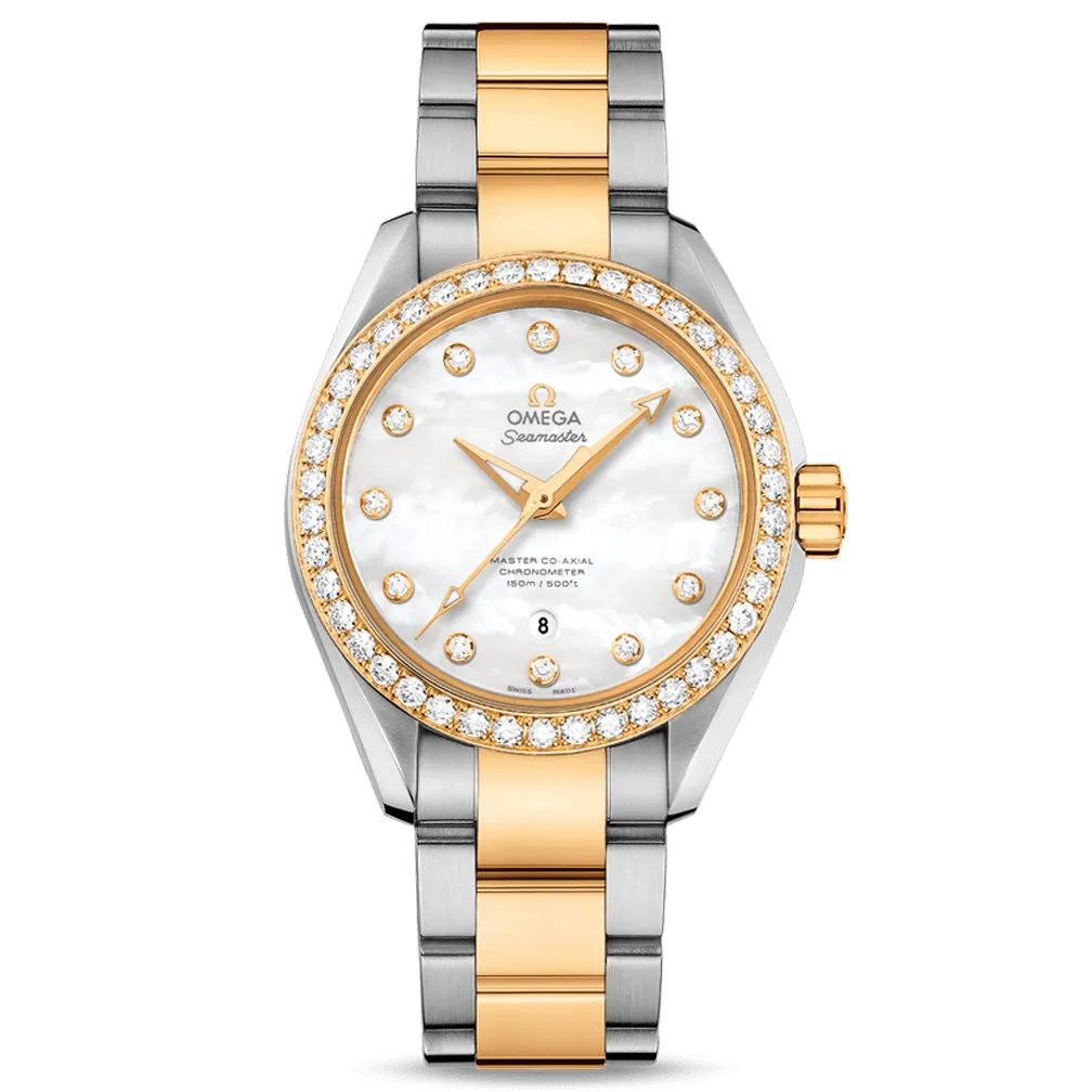 Seamaster Aqua Terra Ladies Diamonds 34mm