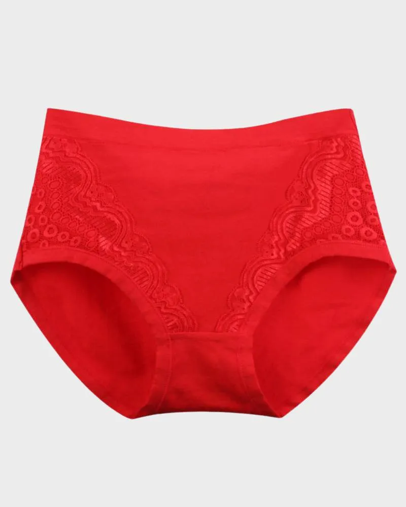 SheCurve® High Waist Leak Proof Cotton Panty