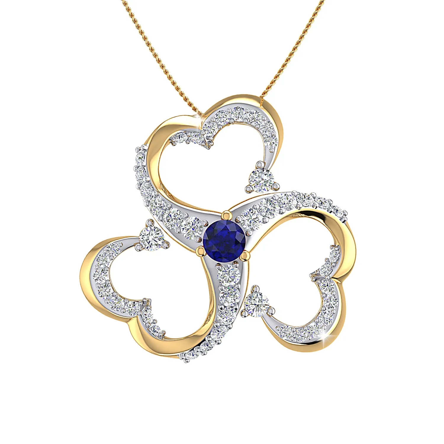 THE BLUE LOVE PENDANT