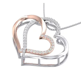 THE ENTANGLED HEARTS PENDANT