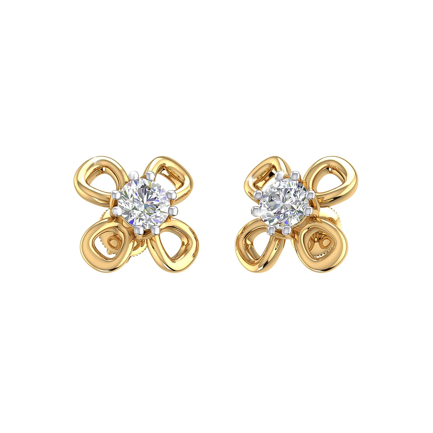 THE FOUR LEAF CLOVER STUDS