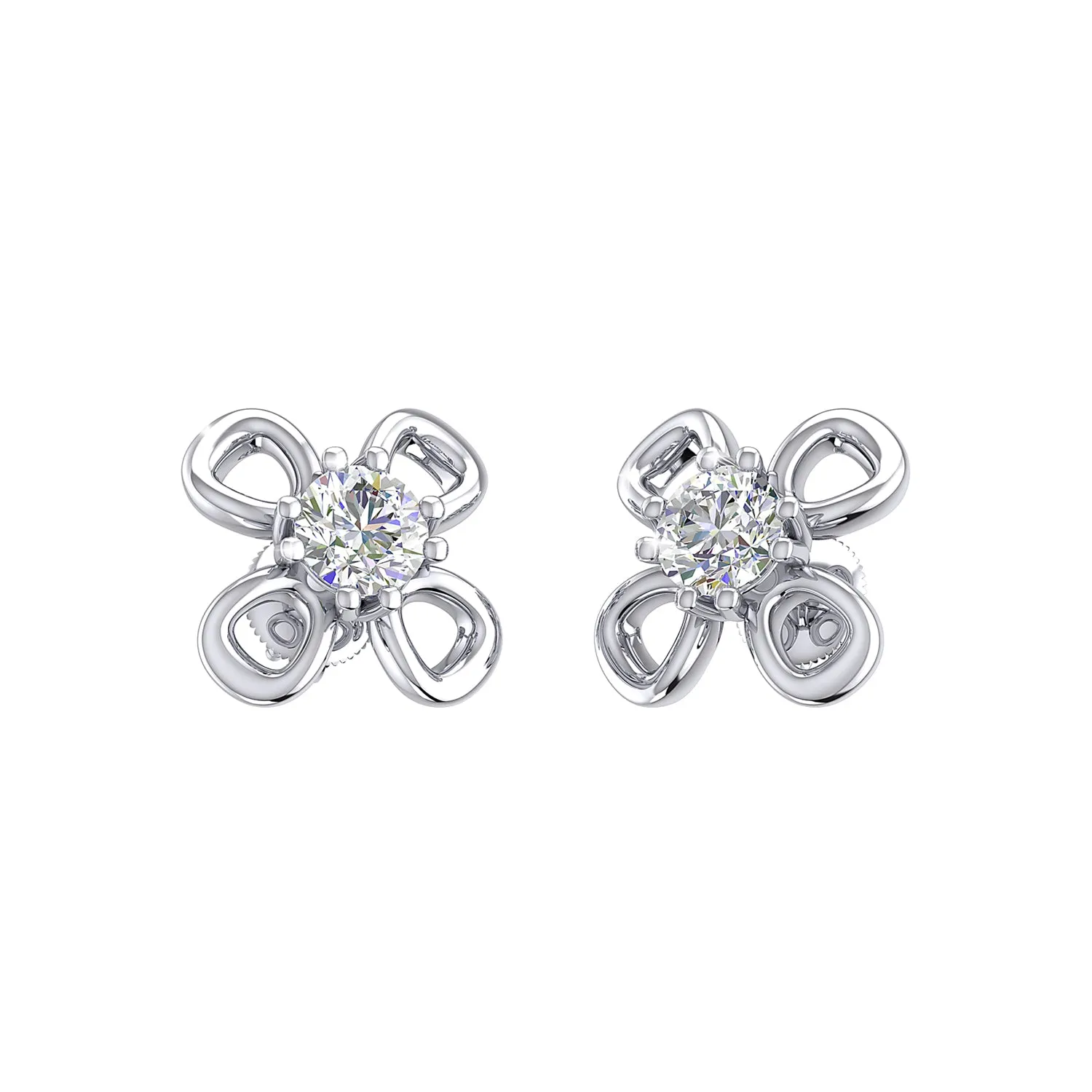 THE FOUR LEAF CLOVER STUDS