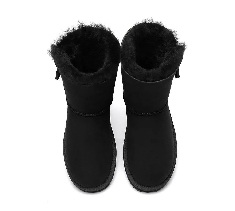 Urban UGG® UGG Boots Women Sheepskin Wool Zipper Short Zipporah