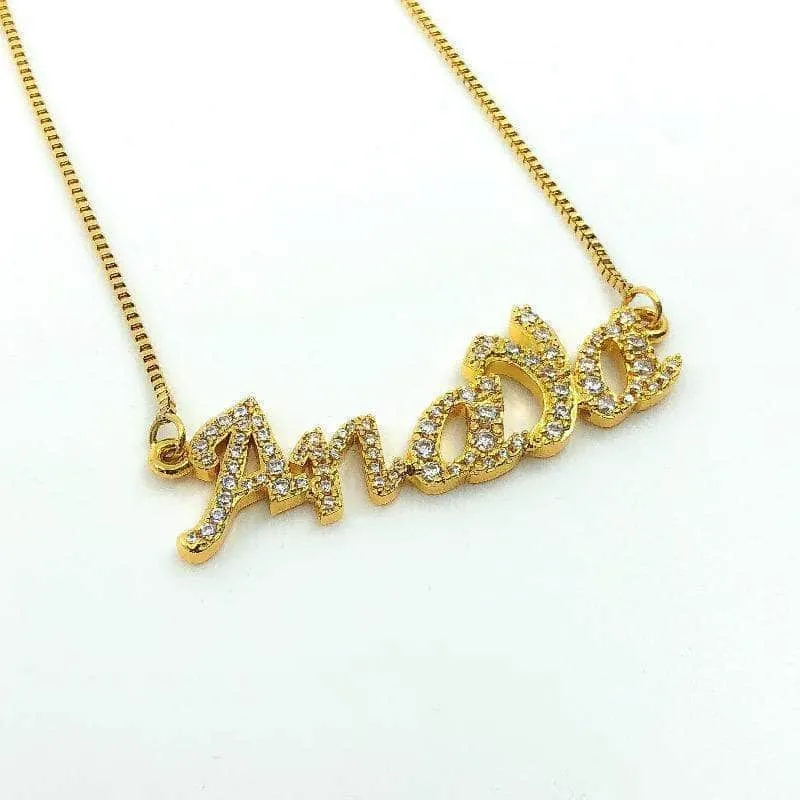 Womens Custom Name Necklace